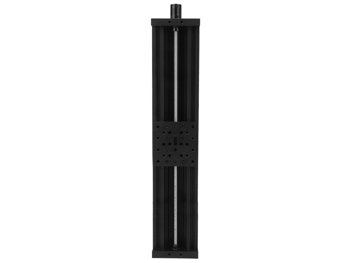 Mesa Lineal De Deslizamiento Con Tornillo Aluminio Impresora 3d Cnc 450mm Negro/plata 2mm