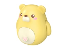 Rebe-juguete De Oso Lindo Columpio Magnético Animal Niño Dibujo Animado Adorno Juego Diario Actividad Padre Hijo Amarillo