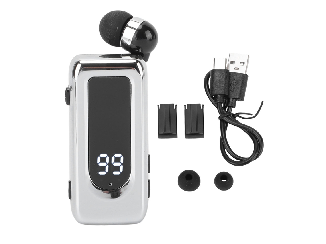 Auriculares Inalámbricos Lavalier (retractables Con Micrófono Enc) Auriculares Estéreo Para Negocios Bt5.4