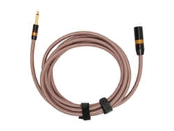 Cable De Audio De 6,35 Mm A Xlr Macho, Chapado En Oro, 3 M, Para Mezclador Y Altavoces De Estudio.