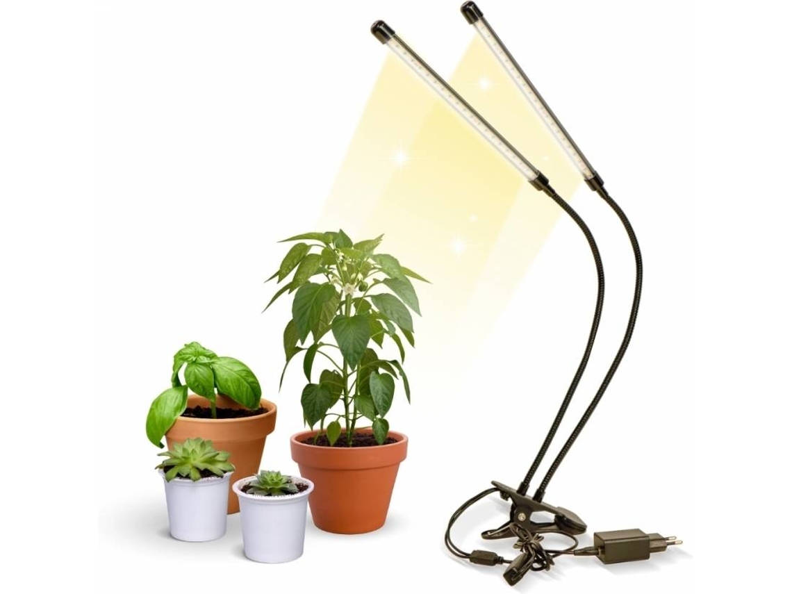 Lámpara de cultivo MOBICLINIC LED 6000K Negro Growflex x2