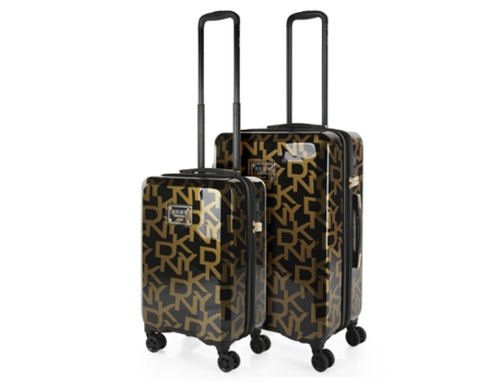 Juego De Maletas Pc DKNY DKNY-626D Deco Signature black-gold (44X68x27,5 Cm - 69L)