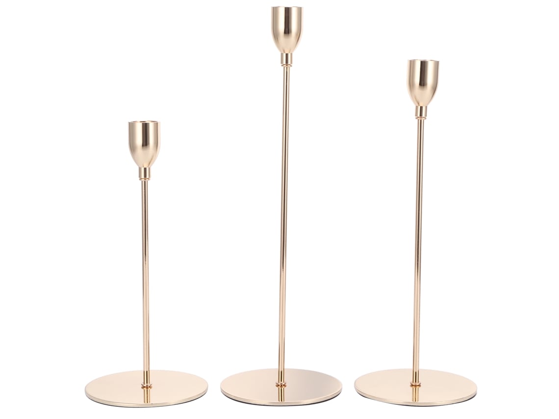 Elegante Portavelas De Hierro Para Decoración Del Hogar, Bodas Y Mesas De Salón.