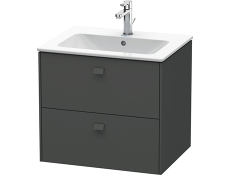 Mueble bajo lavabo DURAVIT Brioso de pared 62,0 x 47,9 cm con 2 cajones incl. hueco para sifón y delantal para lavabo ME by Starck 233663