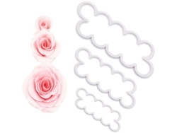 2026altiro-moldes De 3 Piezas Para Pasteles Y Galletas, Ideales Para Hacer Flores Y Rosas De Fondant.