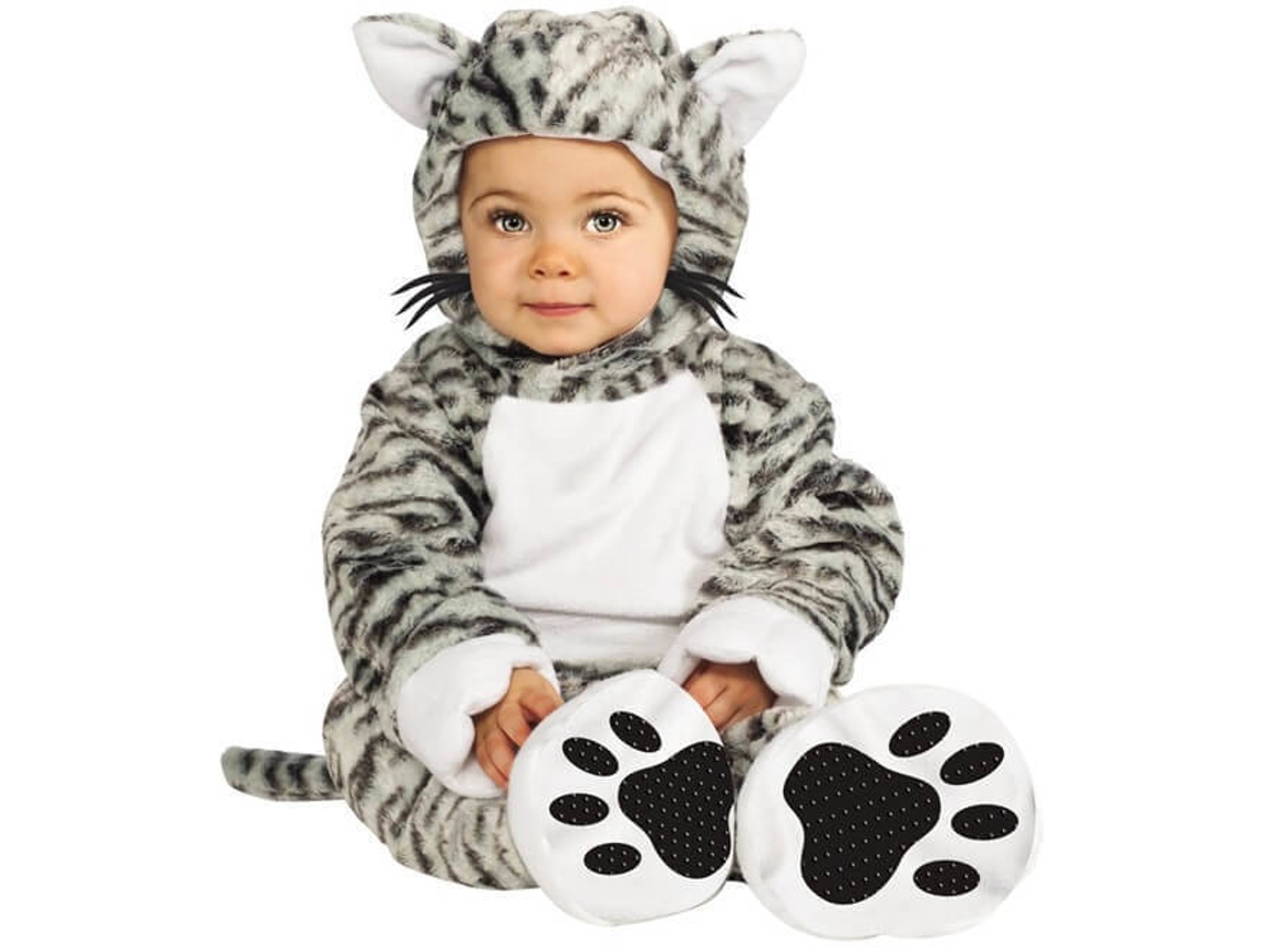 Disfraz de Bebé DISFRAZZES Gatito (Talla: 1 a 2 años)