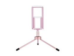 Soporte Para Teléfono Y Tableta, Conjunto De Trípode Metálico Multifuncional