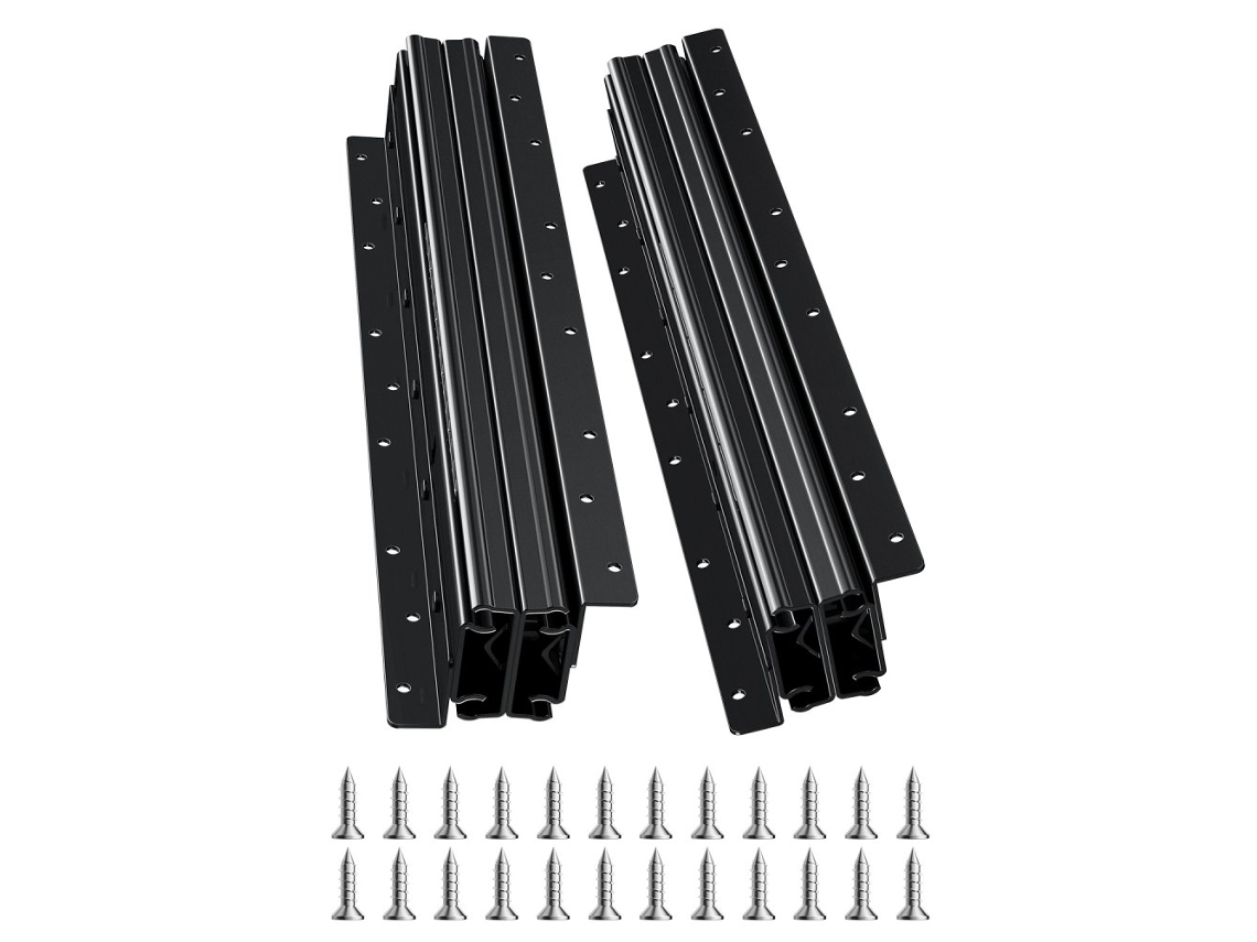 Juego de Guías Inferiores para Cajones de 40cm con Capacidad de 117kg Tekmaquinas