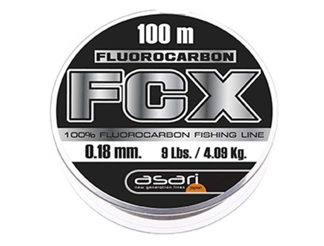 Fluorocarbono Fcx 100 M Transparente 0.370 Mmasari