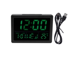 2026-reloj Eléctrico Led De Mesa Con Pantalla Grande Y Función De Repetición Para Dormitorio Mañana Artículos Para El Hogar