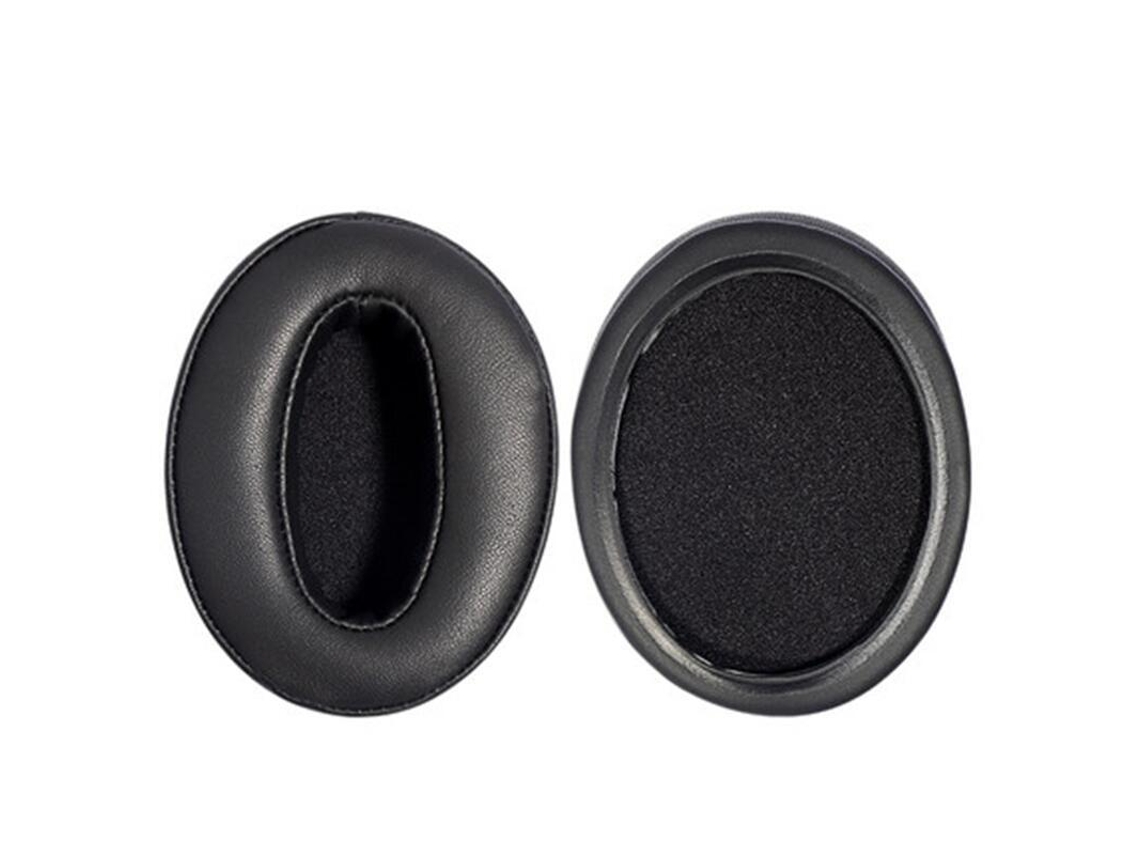 Almohadillas V Reel para auriculares Sennheiser HD4.50BTNC, HD4.40BT, HD350 y HD458, color negro | Piel de oveja