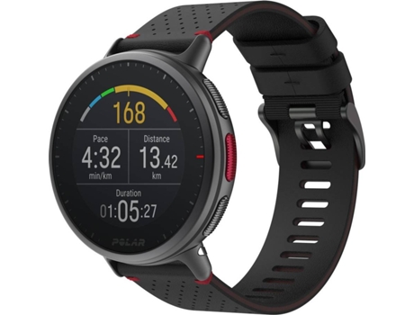 Reloj Deportivo POLAR VANTAGE V2 (Bluetooth - Autonomía hasta 40 horas - Negro y Rojo )