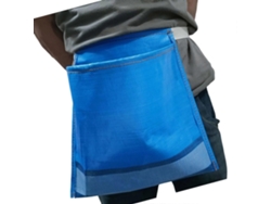Bolsa de gran capacidad para recolectar frutas, plegable, de malla, ideal para la búsqueda de setas, duradera y perfecta para acampar. GOKOCO (40x40cm)
