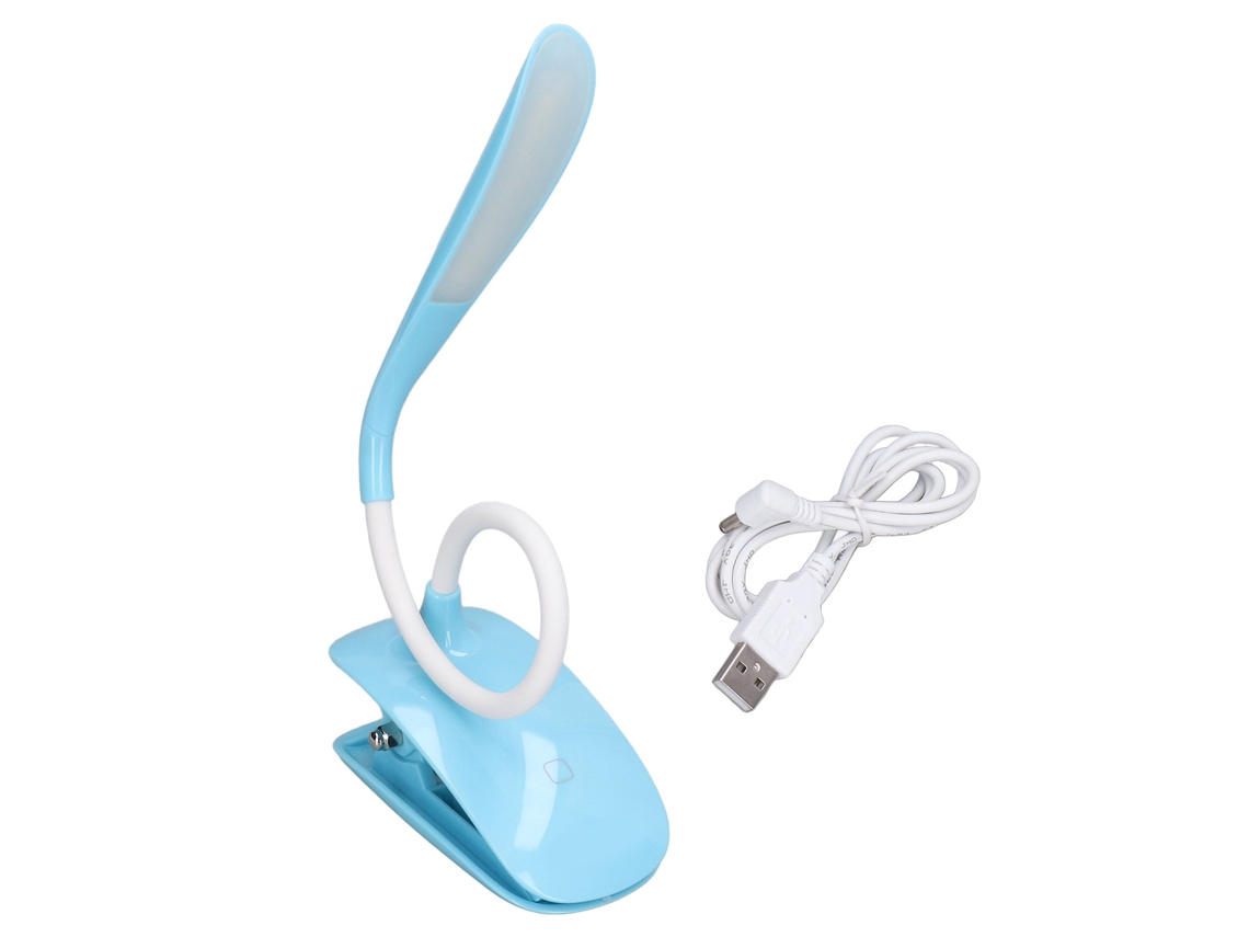 2026-lámpara Led Recargable Con Clip 3 Modos Cuello Flexible Luz De Lectura Usb Para Dormitorio Oficina