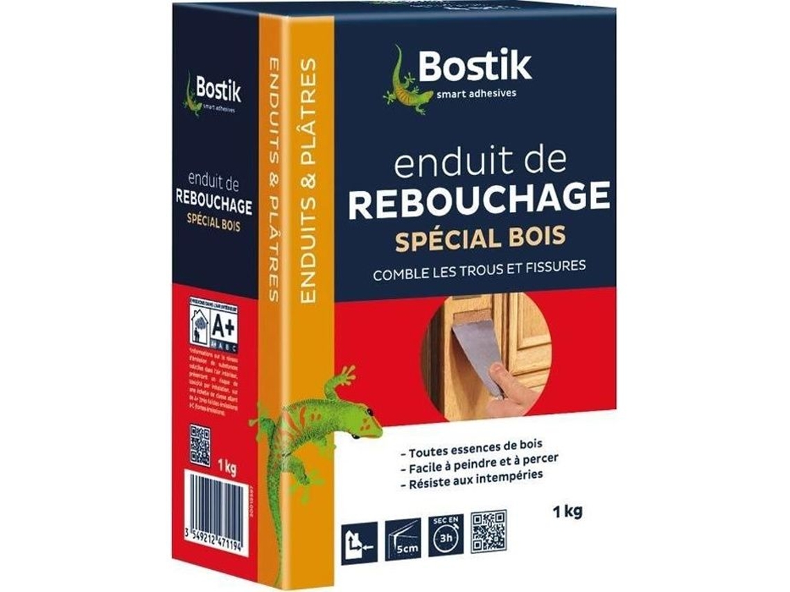 Revestimiento Bostik Relleno De Madera 1kg De Polvo Interior/exterior Fácil De Pintar