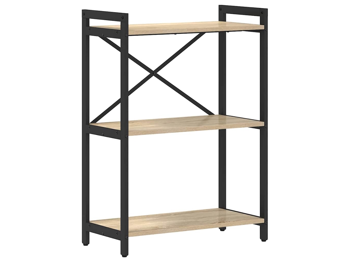 Maison Exclusive - Estante De Libros Roble Sonoma 60 X 30 X 85 Cm