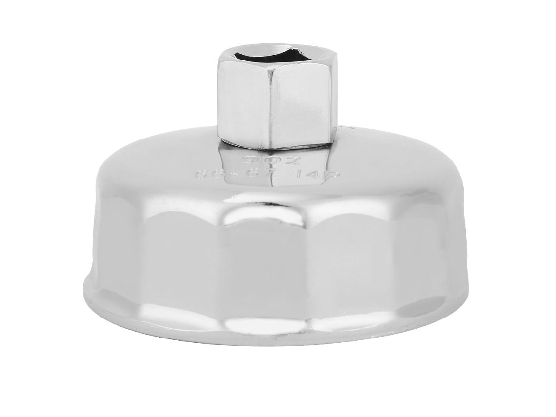 Llave Para Tapa De Filtro De Aceite De 66-67 Mm Para Automóviles Y Camiones. Llave De Vaso Para Extracción Y Reparación Automotriz.