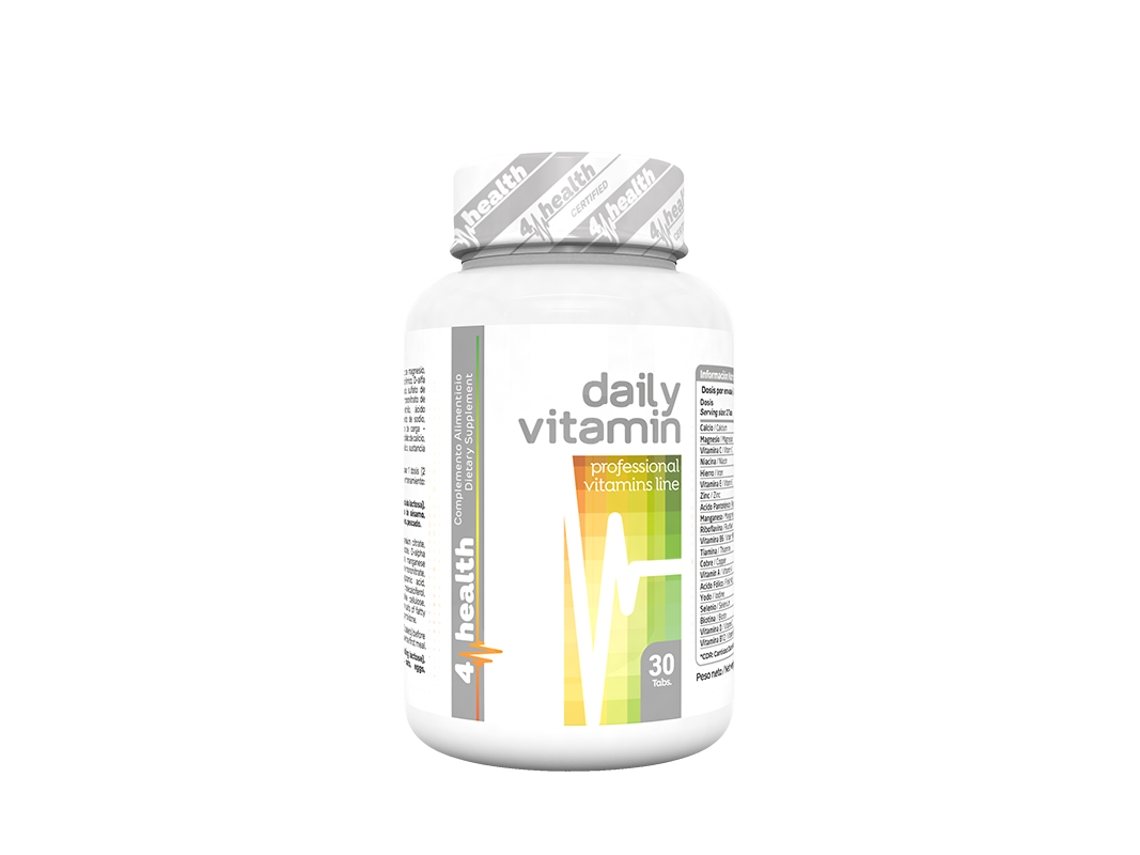 Vitamina diaria 30 tabletas 4 Pro