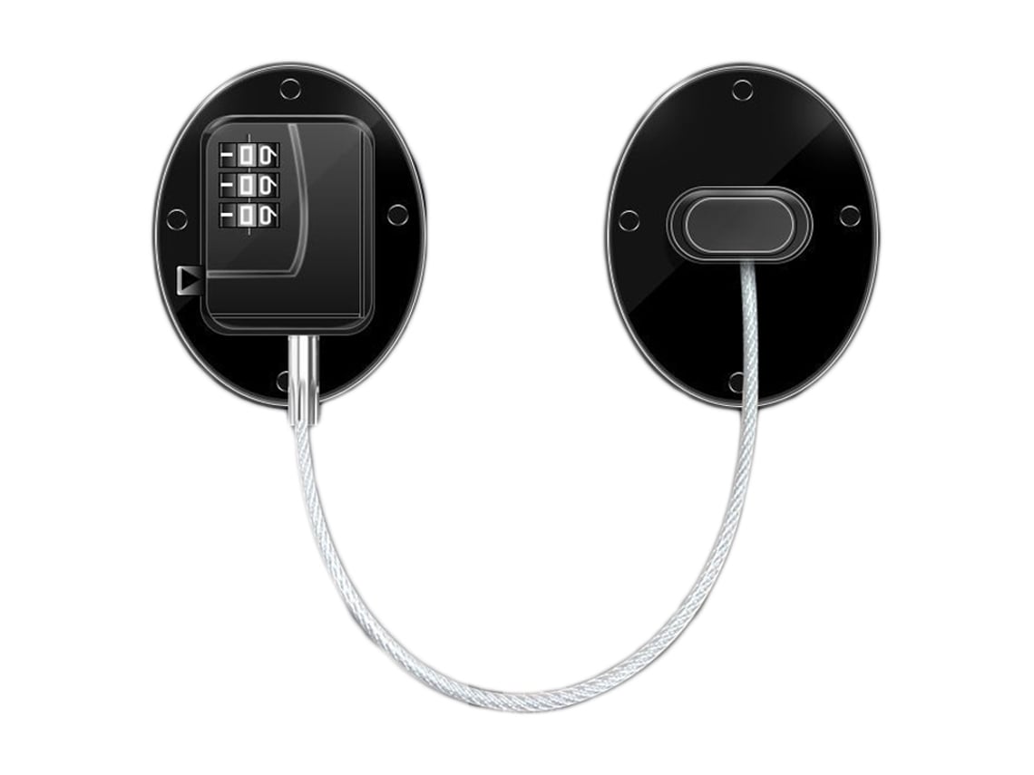 2026 Store-cerradura De Nevera Combinación Metal Fuerte Abs Multifunción Para Congelador Armario Ventana Puerta Niños Fq1 Negro