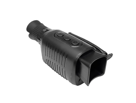 Monoculares digitales de visión nocturna con cámara termográfica infrarroja Full HD para caza, color negro BISBISOUS
