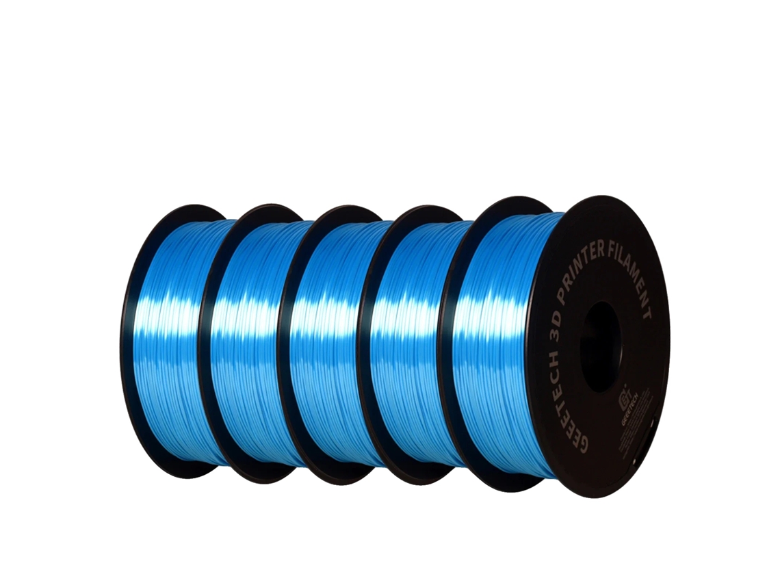 Filamento para impresora 3D, diámetro de 1,75 mm, PLA ecológico, color azul seda OEM