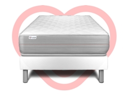 Kit Vitalmemo Somier 120 X 190 Cm Blanco