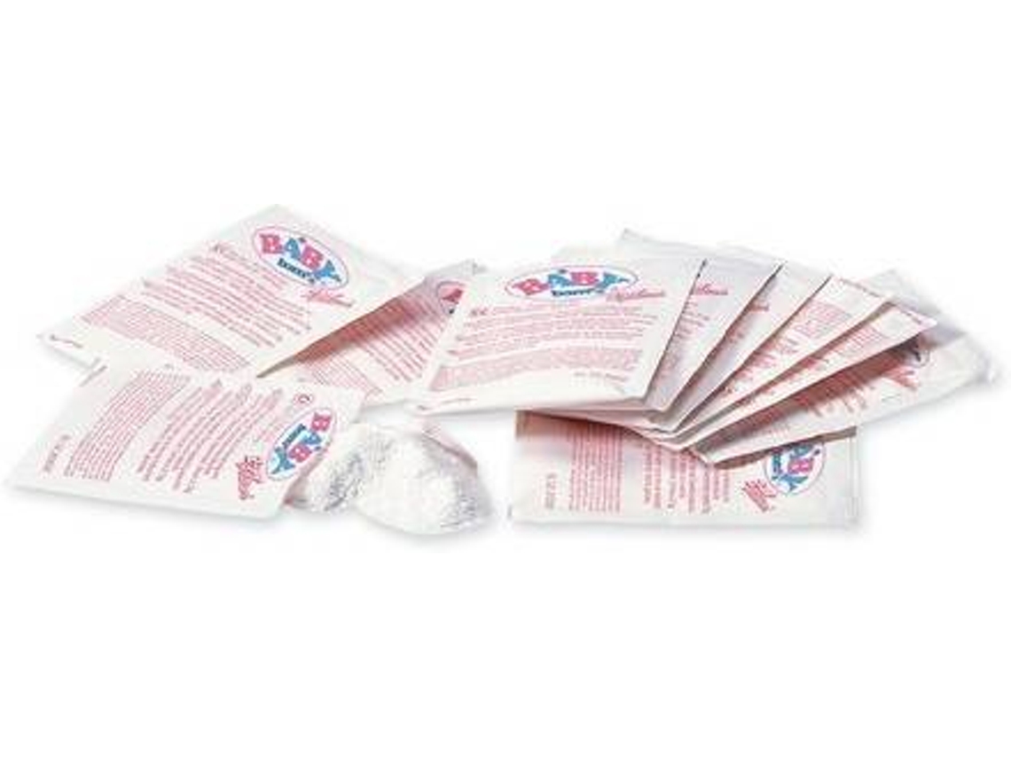Comida de Jugar BABY BORN Comida 12 Sobres (Edad Mínima Recomendada: 3años)