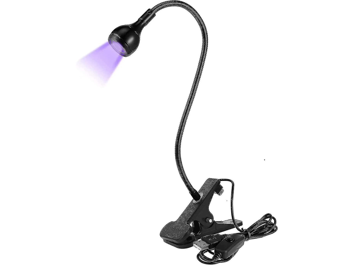 Lámpara de curado UV para uñas de gel, lámparas de mesa flexibles, GOKOCO