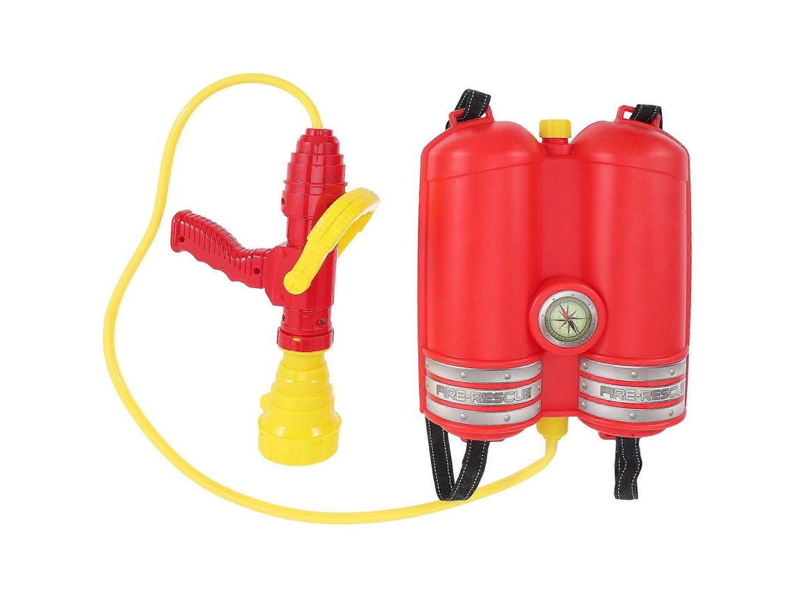 Mochila con pistola de agua, lanzador de agua con tanque, juguete de bomberos, juguete para disparar agua Rosewell
