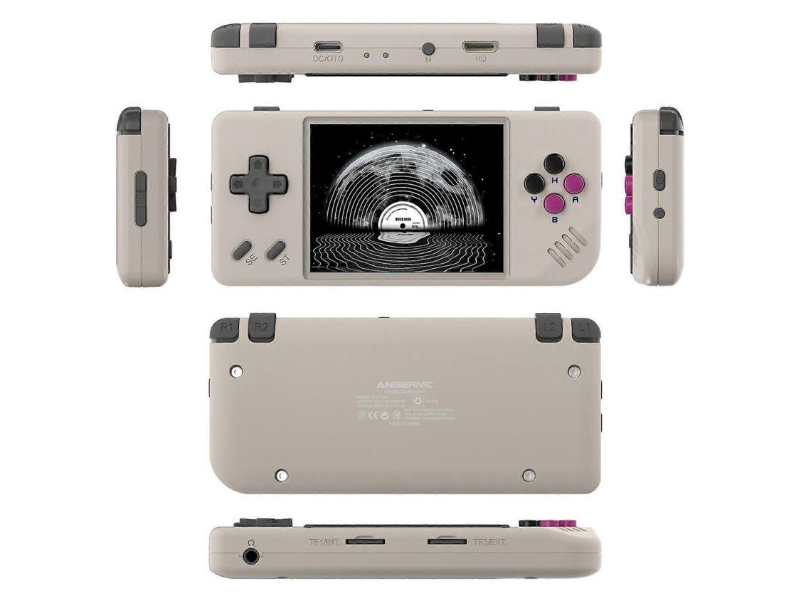 Consola De Juegos Retro Portátil Ampown Rg28xx De 32 Gb Y 64 Gb, Máquina De Juegos Nostálgica Portátil