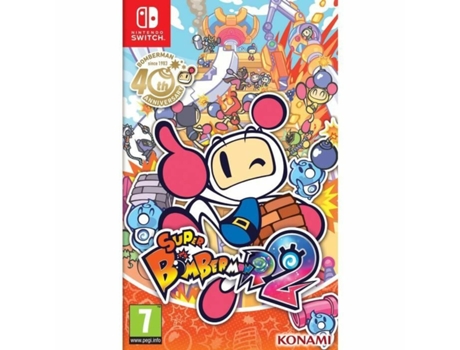 Juego de Switch Konami Super Bomberman R2