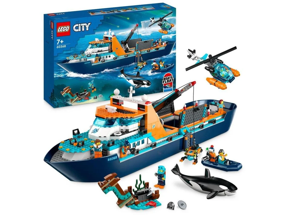 Lego® City barco explorador del Ártico