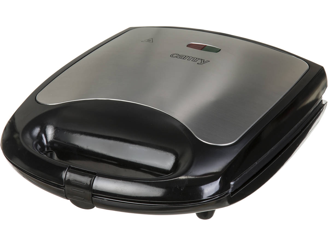 Sandwichera XL CAMRY CR3023 Plateado (Metal - 1500 W)