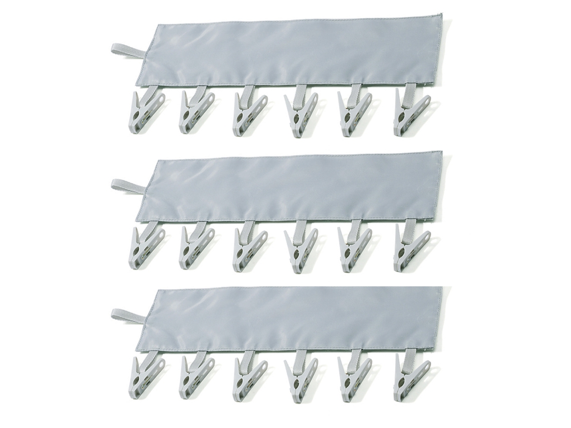 Tendedero portátil plegable de viaje para ropa, toallas y ropa de baño, Jeiibrzui