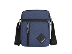 Mochila de hombro Oxford impermeable para hombre, informal, para el trabajo, viajes, bandolera.
