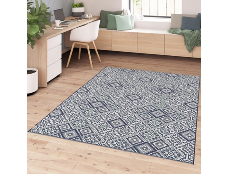Alfombra exterior CASCADA Azul 120x170
