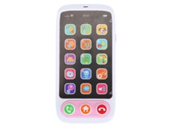 Teléfono Móvil De Juguete Interactivo Musical Multifuncional Para Bebés Niños Y Niñas - Rosa
