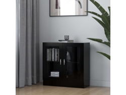 Estantes Armario 82,5X30,5X80 Cm Contrachapado Negro
