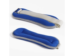2026rebe-2pcs Peso De Muñeca Y Tobillo Entrenamiento De Fuerza Brazalete Invisible Para Correr Gimnasia Azul 1kg/35.3oz