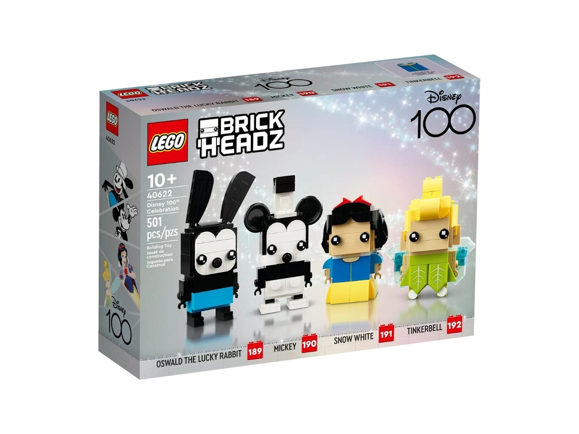 Juego De Construcción Lego 40622 Disney 100th Celebration (abs - + 10 Años - 501 Piezas)
