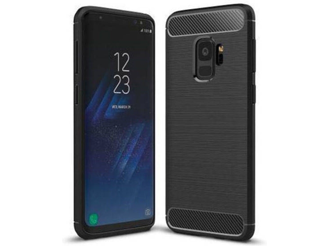 Carcasa Samsung Galaxy S9 Silicona Negro