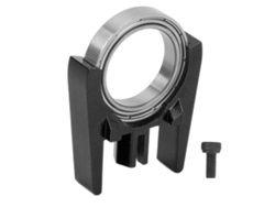 Soporte De Eje De Enlace Central Universal De Aleación De Aluminio De Alta Velocidad Para Coches Rc Senton Big Rock 1/8 Y 1/10, Color Negro.