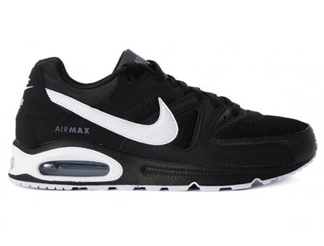 Tenis Deportivas NIKE Air Max Command (Negro - Cuero Natural, Material Sintético - 42)