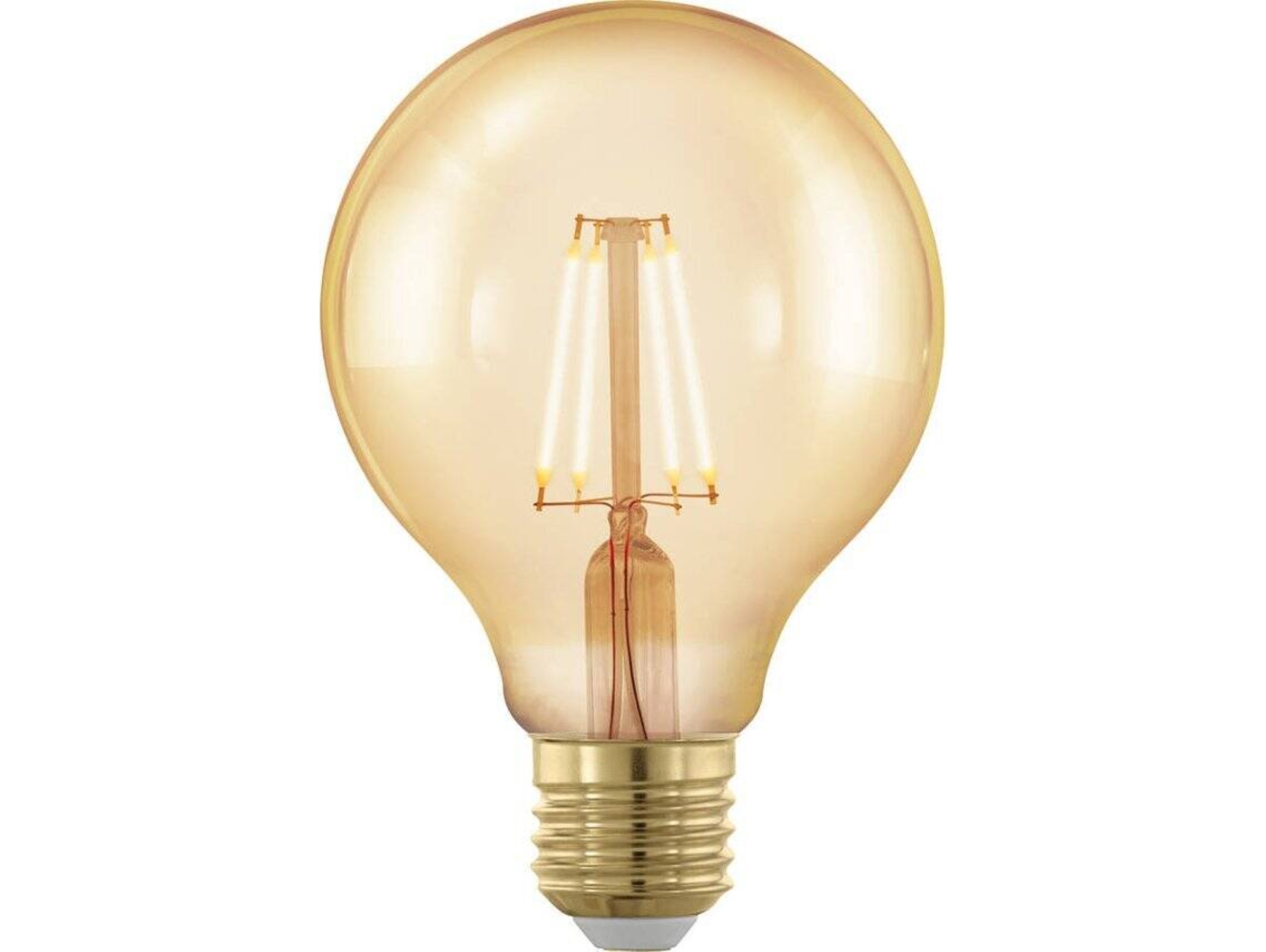 LÂMPADA-E27-LED G95 4W AMBER 1700K 1UN