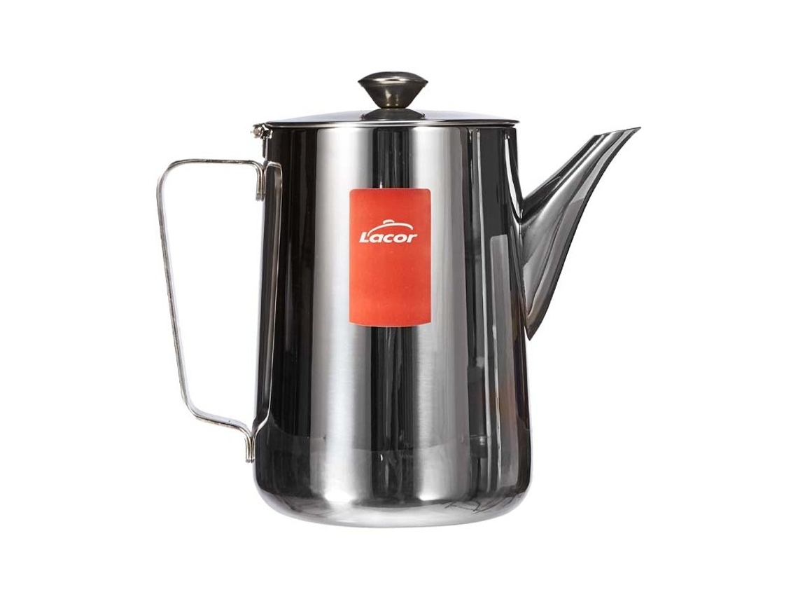 Cafetera Classic Inox. Lacor Capacidad 1,5 Litros.