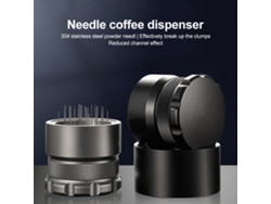 Dispensador De Café Giratorio Wdt De 22 Agujas, Acero Inoxidable, Con Base Y Cepillo De Limpieza.