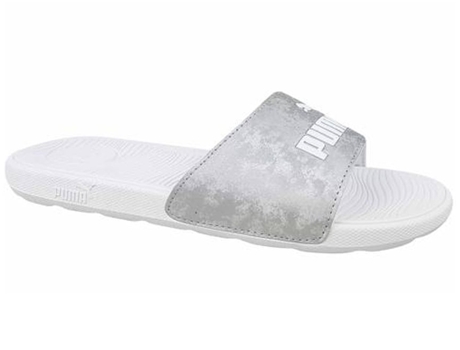 Chanclas PUMA Cool Cat 20 Wns Blanco, Plata (Tam: 39.0 eu)