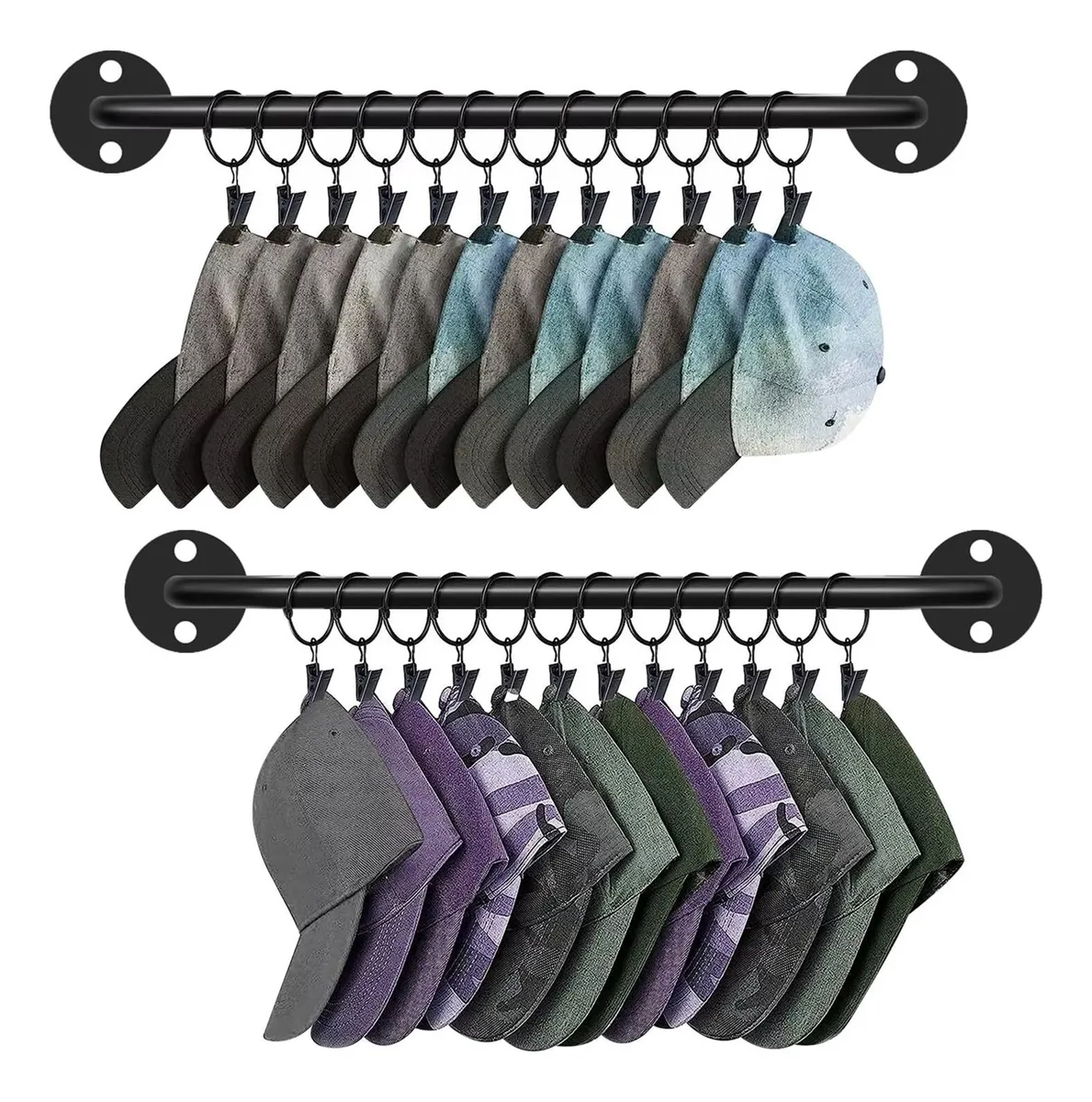 Organizador de tapas de pared de 2 piezas vayotoy