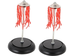 Juego de 4 piezas de equipo electrostático con bolígrafos para experimentos de física escolar. CHABERLU