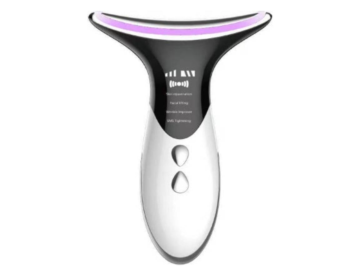 Dispositivo facial antiarrugas con radiofrecuencia, color blanco Chennnls